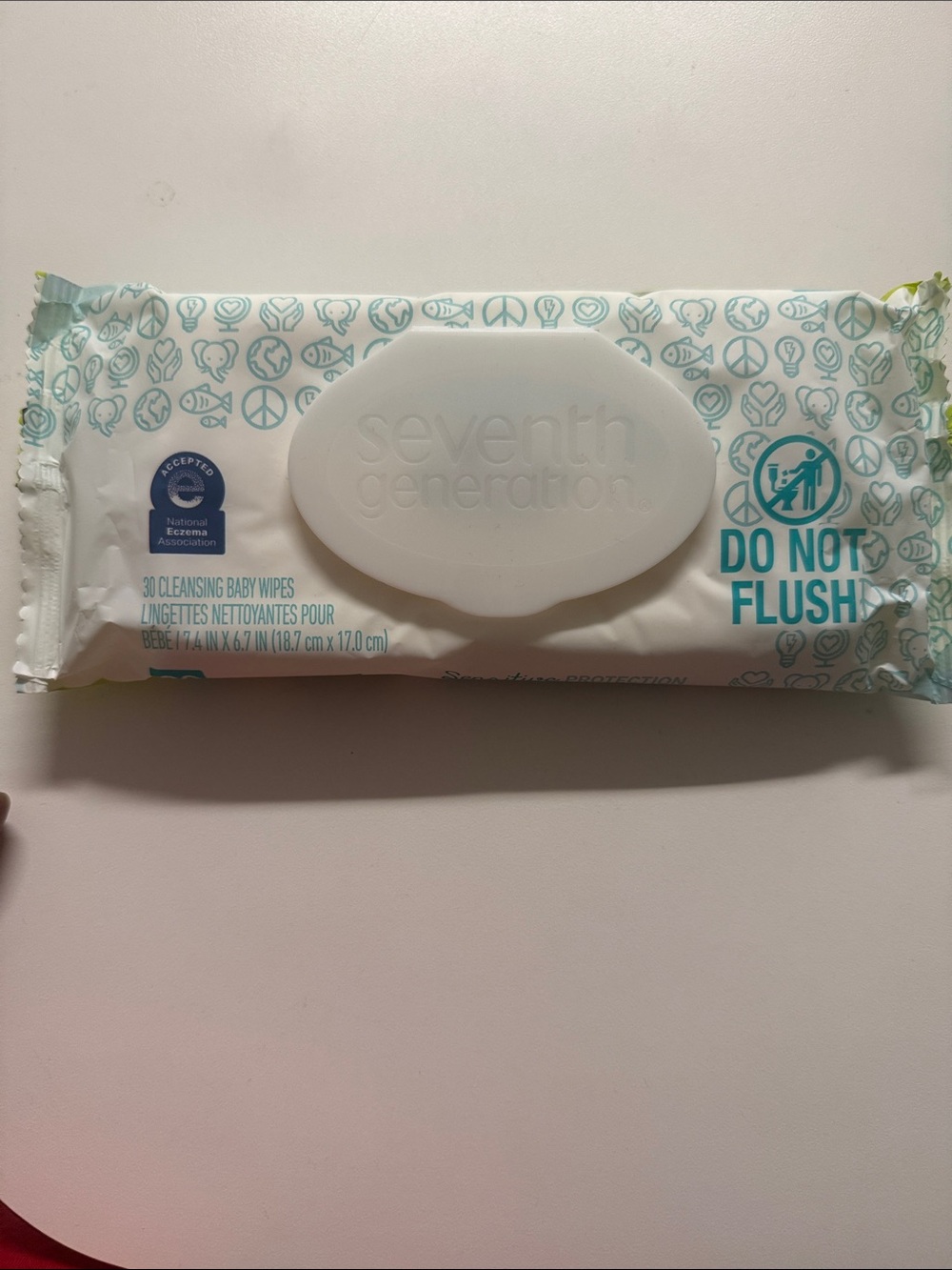 Fragrance-Free Baby Wipes Pack - Lime & Teal Accents